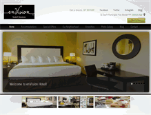 Tablet Screenshot of envision-hotel-boston.com